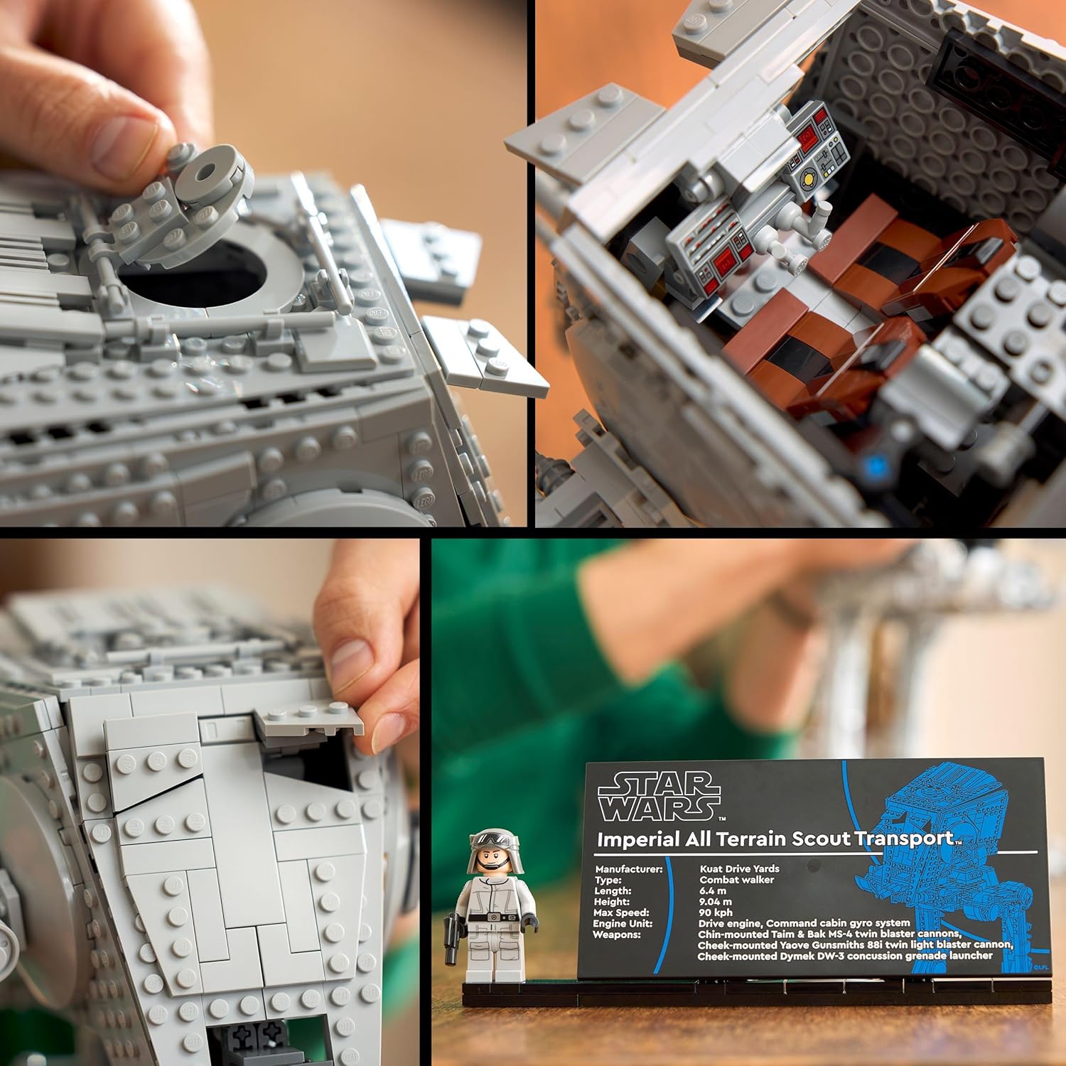 Buy Cashtro Ltd,LEGO Star Wars AT-ST Walker 75417 UCS Set for Adults - Gadcet UK | UK | London | Scotland | Wales| Near Me | Cheap | Pay In 3 | Construction Set Toys