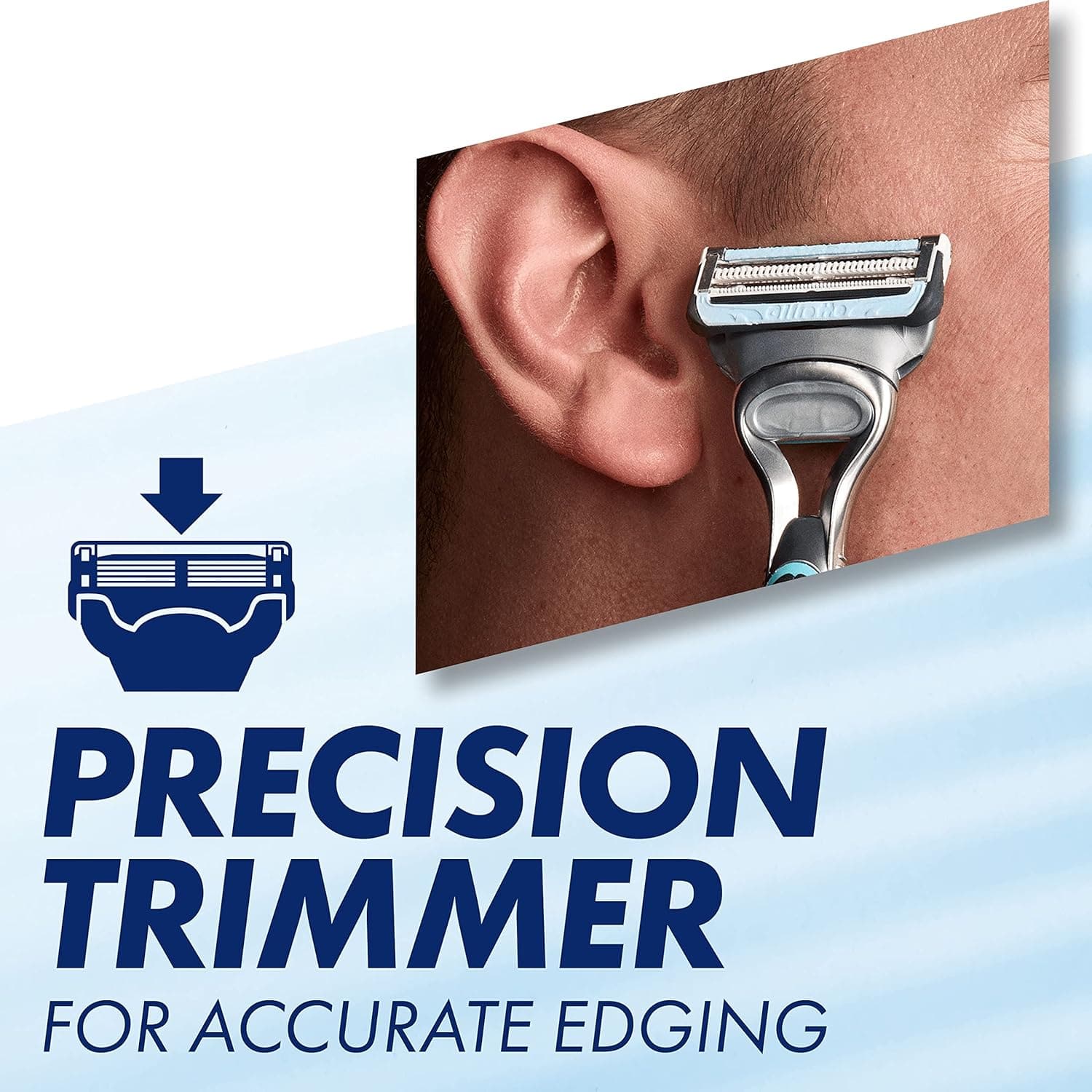 Buy Gillette,Gillette SkinGuard Sensitive Razor Blades Men, Pack of 8 Razor Blade Refills with Precision Trimmer, Fits Fusion Handles - Gadcet UK | UK | London | Scotland | Wales| Near Me | Cheap | Pay In 3 | Shaving & Grooming