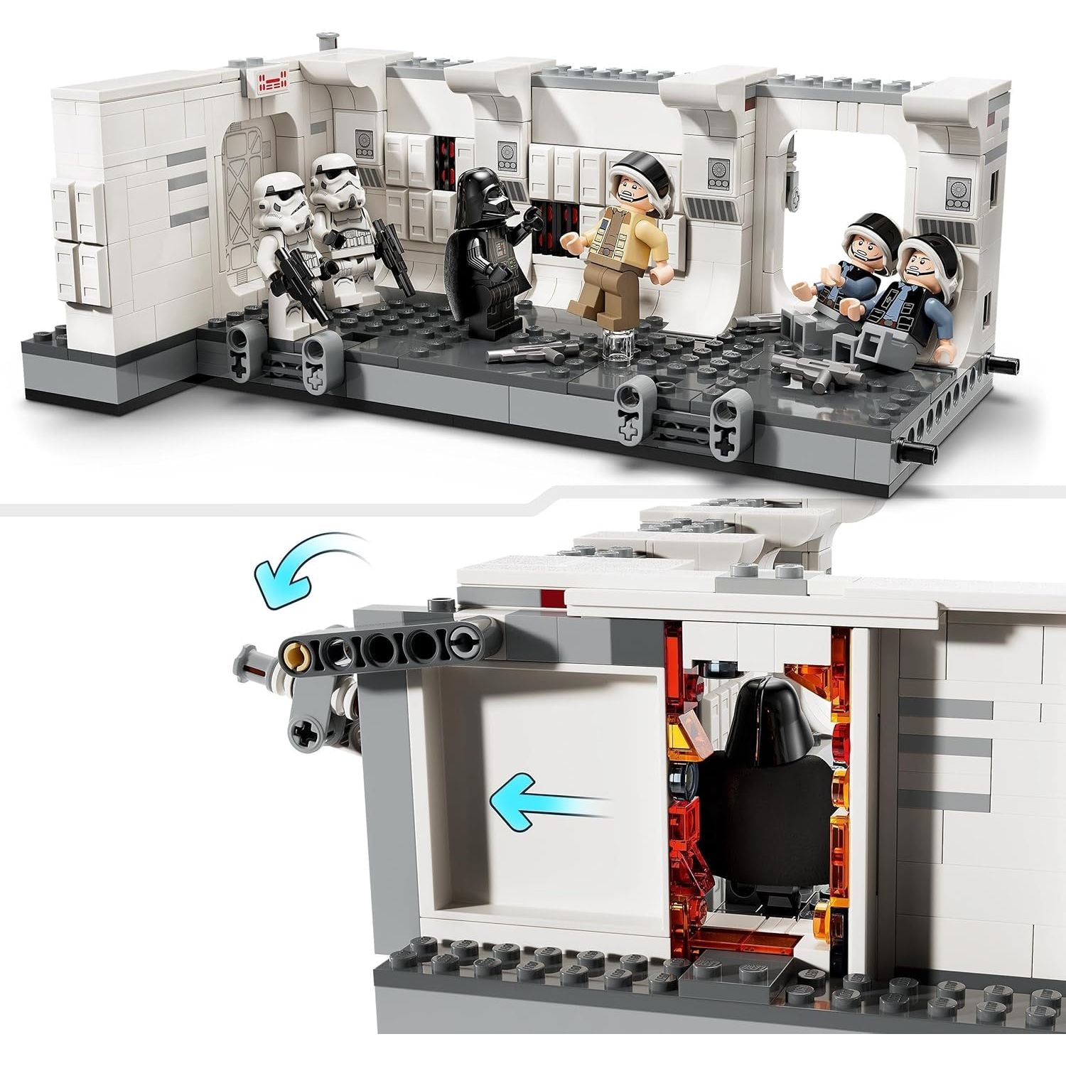 Buy LEGO,LEGO Star Wars Boarding the Tantive IV Set, A New Hope Buildable Toy for 8 Plus Year Old Boys, Girls & Kids, with 7 Minifigures Incl. Darth Vader & 25th Anniversary ARC Trooper Fives, Gift Idea 75387 - Gadcet UK | UK | London | Scotland | Wales| Near Me | Cheap | Pay In 3 | Interlocking Blocks