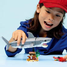 Buy Lego,LEGO Creator 3in1 Fierce Shark with a Treasure Chest Toy - Sea Animal Figure Transforms into an Anglerfish or Manta Ray - Room Decor Idea for 8+ Year Old Boys & Girls - 31381 - Gadcet UK | UK | London | Scotland | Wales| Near Me | Cheap | Pay In 3 | Toys & Games