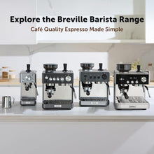 Breville Barista Classic VCF186 Espresso Machine Black & Silver – Bean to Cup Coffee Maker with Integrated Grinder, Milk Frother, 15-Bar Pump & 58mm Portafilter