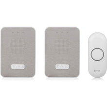 Buy Byron,Byron Wireless Doorbell Set – Twin Pack – Battery Portable and Plug in – 150 m Range - Gadcet UK | UK | London | Scotland | Wales| Near Me | Cheap | Pay In 3 | Electronics