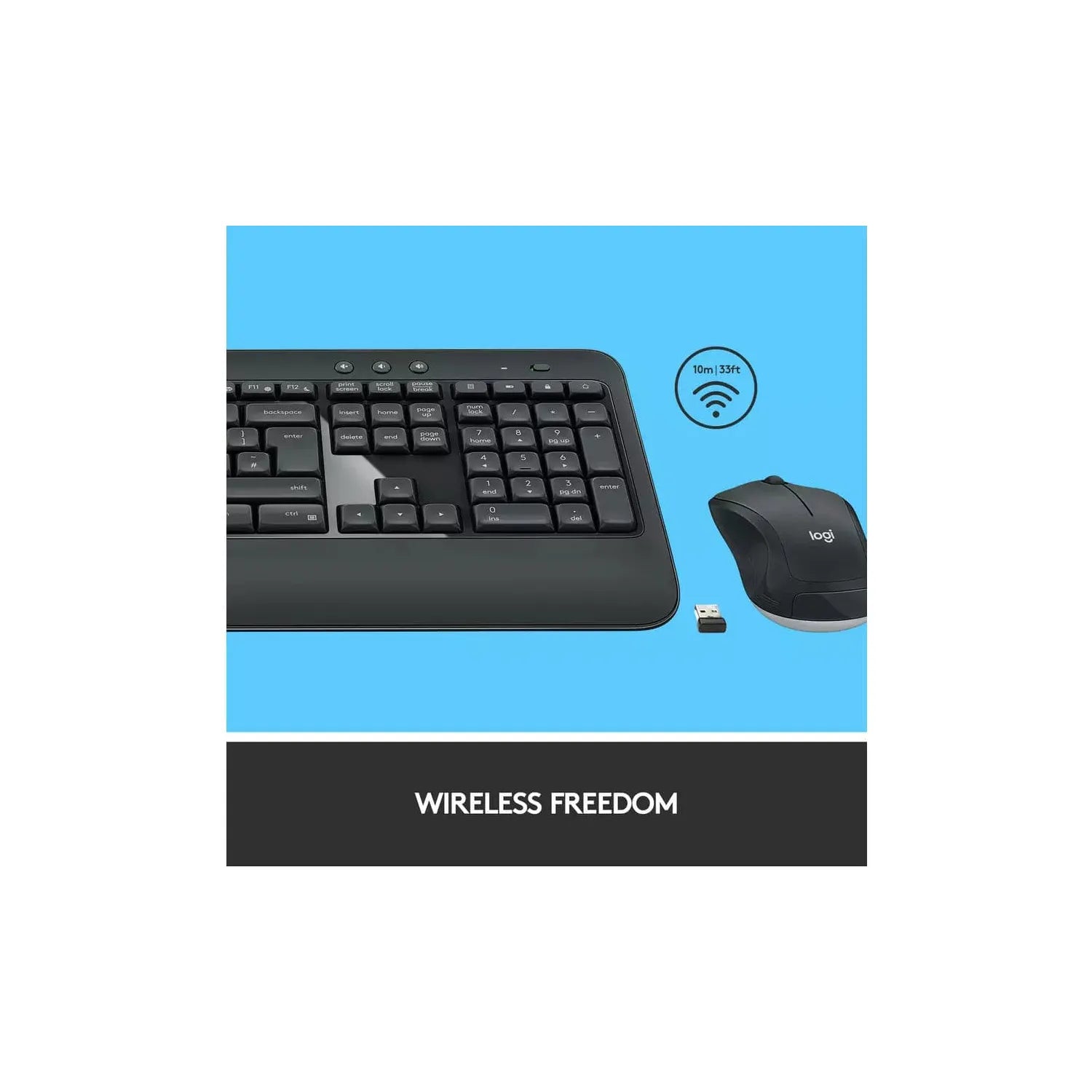 Buy Logitech,Logitech MK540 Advanced Wireless Keyboard and Mouse Combo 3-Year Battery Life, for PC, Laptop, QWERTY UK English Layout - Black - Gadcet UK | UK | London | Scotland | Wales| Ireland | Near Me | Cheap | Pay In 3 | Keyboard & Mouse