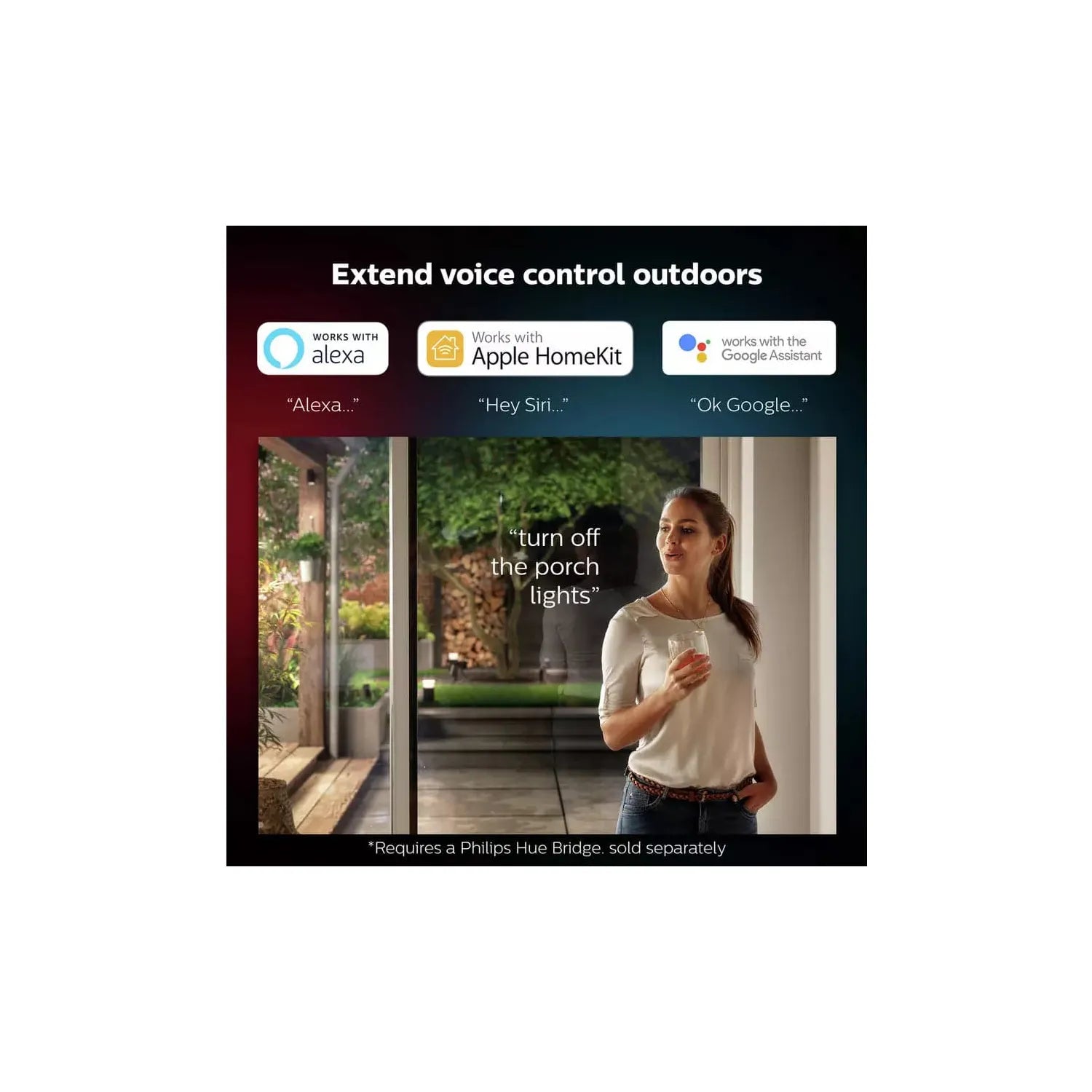 Buy Philips,Philips Impress Hue Smart Outdoor Light -Black - Gadcet UK | UK | London | Scotland | Wales| Ireland | Near Me | Cheap | Pay In 3 | Home & Garden