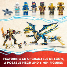 Buy LEGO,LEGO 71796 NINJAGO Elemental Dragon vs. The Empress Mech, Large Building Toy, Christmas Set, Gifts for Kids, Boys & Girls with Dragon, Action Figure and 6 Minifigures, Dragons Rising Series - Gadcet UK | UK | London | Scotland | Wales| Ireland | Near Me | Cheap | Pay In 3 | Toys & Games