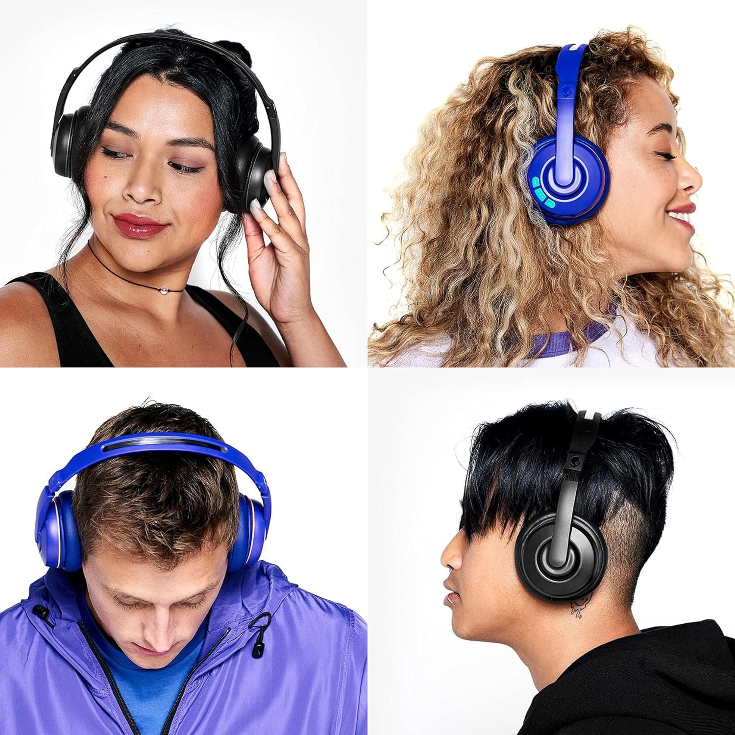 Buy Skullcandy,Skullcandy Cassette On-Ear Wireless Headphones, 22 Hr Battery, Microphone, Works with iPhone Android and Bluetooth Devices - Blue - Gadcet UK | UK | London | Scotland | Wales| Ireland | Near Me | Cheap | Pay In 3 | Headphones & Headsets