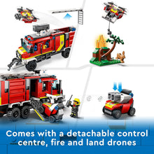 Buy Gadcet UK,LEGO City Fire Command Unit 60374 – Rescue Fire Engine with Drones, Emergency Vehicle Toy for Kids 6+ - Gadcet UK | UK | London | Scotland | Wales| Near Me | Cheap | Pay In 3 | Toys & Games