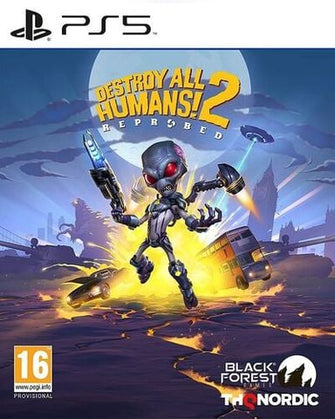 Buy playstation,Destroy All Humans! 2 Reprobed PS5 Game - Gadcet.com | UK | London | Scotland | Wales| Ireland | Near Me | Cheap | Pay In 3 | Video Game Software