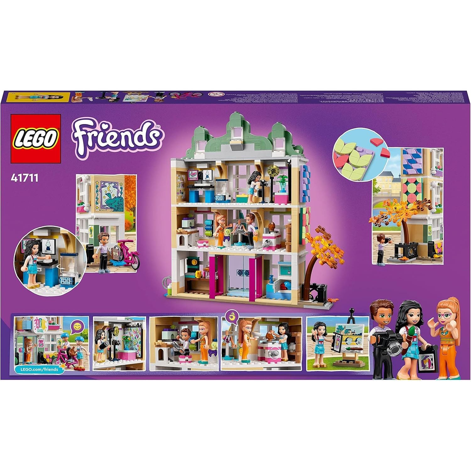 Buy Lego,LEGO Friends Emma’s Art School 41711 Building Set – Creative Toy for Kids Aged 8+ - Gadcet UK | UK | London | Scotland | Wales| Near Me | Cheap | Pay In 3 | Toys & Games