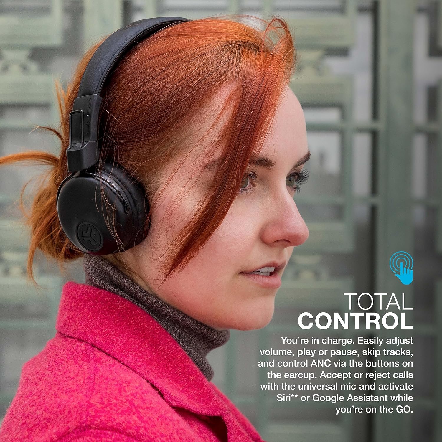 Buy JLab,JLab Studio Wireless Headphones, Bluetooth Headphones with 30+ Hour Playtime and Custom EQ3 Sound, On-Ear Headphones with Mic, Black - Gadcet UK | UK | London | Scotland | Wales| Near Me | Cheap | Pay In 3 | Headphones
