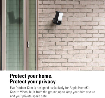 Buy Eve,Eve Outdoor Cam - 1080p Wi-Fi Floodlight Camera with Night Vision, HomeKit Secure Video, Motion Sensor, Two-Way Communication, Flexible Installation - Gadcet UK | UK | London | Scotland | Wales| Near Me | Cheap | Pay In 3 | Surveillance Cameras