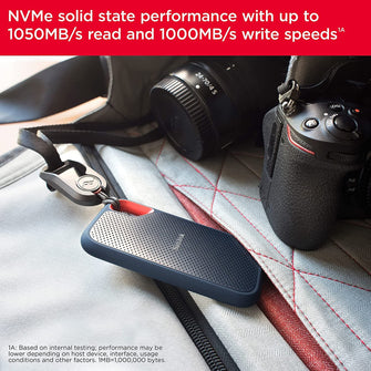 Buy Sandisk,SanDisk Extreme 1TB Portable NVMe SSD, USB-C, up to 1050MB/s Read and 1000MB/s Write Speed, Water and Dust-Resistant, Black - Gadcet.com | UK | London | Scotland | Wales| Ireland | Near Me | Cheap | Pay In 3 | Hard Drives