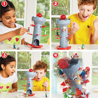 Buy Super Mario,Super Mario Blow Up! Shaky Tower Game – Epoch Games 7356 – Fun Balance Game for Kids & Families - Gadcet UK | UK | London | Scotland | Wales| Near Me | Cheap | Pay In 3 | Building Toys