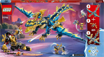 Buy LEGO,LEGO 71796 NINJAGO Elemental Dragon vs. The Empress Mech, Large Building Toy, Christmas Set, Gifts for Kids, Boys & Girls with Dragon, Action Figure and 6 Minifigures, Dragons Rising Series - Gadcet UK | UK | London | Scotland | Wales| Ireland | Near Me | Cheap | Pay In 3 | Toys & Games