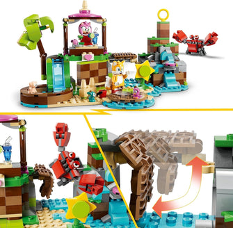 Buy LEGO,LEGO 76992 Sonic the Hedgehog Amy's Animal Rescue Island Playset, Buildable Toy with 6 Characters including Amy & Tails Figures, Gifts for Kids, Boys & Girls 7 Plus Years Old - Gadcet UK | UK | London | Scotland | Wales| Ireland | Near Me | Cheap | Pay In 3 | Toys & Games