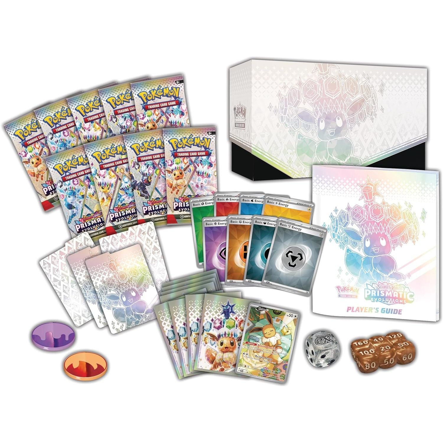 Buy Pokemon,Pokémon TCG: Scarlet & Violet – Prismatic Evolutions Elite Trainer Box (1 Full-Art Promo Card, 9 Boosters & Accessories) - Gadcet UK | UK | London | Scotland | Wales| Near Me | Cheap | Pay In 3 | Gaming Cards
