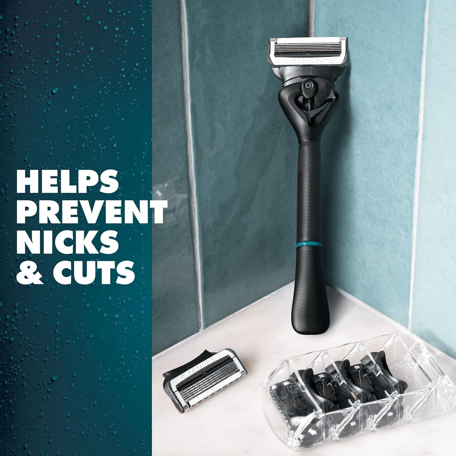 Buy Gillette,Gillette Intimate Razor for Men, Razor for Pubic Hair, Gentle and Easy to Use, 1 Handle + 1 Razor Blade Refill - Gadcet UK | UK | London | Scotland | Wales| Near Me | Cheap | Pay In 3 | Shaving & Grooming
