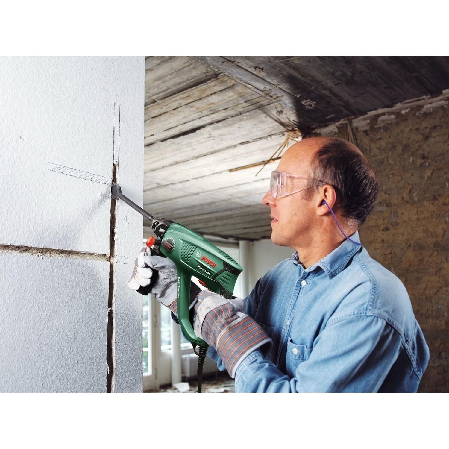 Buy Bosch,Bosch Home and Garden Rotary Hammer PBH 2100 RE (550 W; SDS Plus Chuck for Fast, Keyless Accessory Changes; in Carrying Case) - Gadcet UK | UK | London | Scotland | Wales| Near Me | Cheap | Pay In 3 | Handheld Power Drills