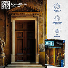 Buy KOSMOS,Thames & Kosmos EXIT: The Mysterious Museum – Escape Room Game, Level 2/5, 1–4 Players, Ages 10+ (694227) - Gadcet UK | UK | London | Scotland | Wales| Near Me | Cheap | Pay In 3 | Toys & Games