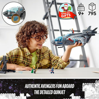 Buy LEGO,LEGO 76248 Marvel The Avengers Quinjet, Spaceship Building Toy, Christmas Treat, Gifts for Kids, Boys & Girls with Thor, Iron Man, Black Widow, Loki and Captain America Minifigures, Inifinity Saga Set - Gadcet UK | UK | London | Scotland | Wales| Ireland | Near Me | Cheap | Pay In 3 | Toys & Games