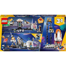 Buy LEGO,LEGO 31142 Creator 3in1 Space Roller Coaster to Drop Tower or Merry-Go-Round Set, Fairgound Ride Models, Building Toy with Space Rocket, Planets and Light Up Bricks - Gadcet UK | UK | London | Scotland | Wales| Ireland | Near Me | Cheap | Pay In 3 | Toys & Games
