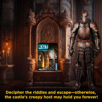 Buy KOSMOS,Thames & Kosmos EXIT: The Forbidden Castle – Escape Room Game, Level 4/5, 1–4 Players, Ages 12+ (692872) - Gadcet UK | UK | London | Scotland | Wales| Near Me | Cheap | Pay In 3 | Toys & Games