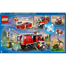 Buy LEGO,LEGO City 60374 Fire Command Unit Set Rescue Truck Toy 6+ - Gadcet UK | UK | London | Scotland | Wales| Near Me | Cheap | Pay In 3 | Construction Set Toys