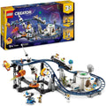 Buy LEGO,LEGO 31142 Creator 3in1 Space Roller Coaster to Drop Tower or Merry-Go-Round Set, Fairgound Ride Models, Building Toy with Space Rocket, Planets and Light Up Bricks - Gadcet UK | UK | London | Scotland | Wales| Ireland | Near Me | Cheap | Pay In 3 | Toys & Games