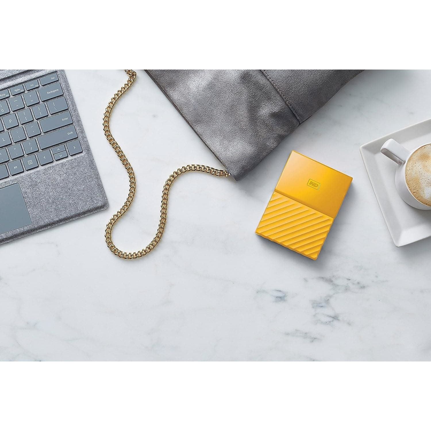 Buy Western Digital,WD - My Passport 4TB External USB 3.0 Portable Hard Drive - Yellow - Gadcet.com | UK | London | Scotland | Wales| Ireland | Near Me | Cheap | Pay In 3 | Hardware