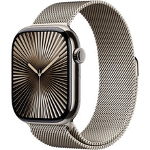 Apple Watch Series 10 GPS + Cellular 46mm – Natural Titanium Case, Natural Milanese Loop S/M, ECG & Always-On Retina Display