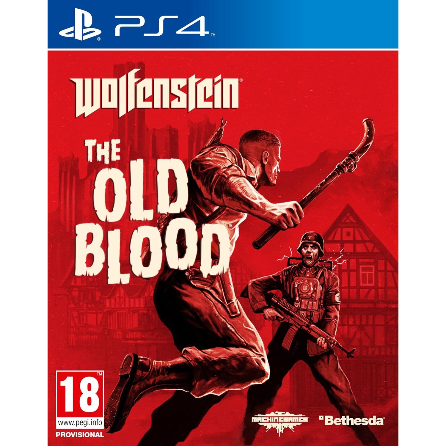 Buy PlayStation,Wolfenstein: The Old Blood - PS4 Game - Gadcet UK | UK | London | Scotland | Wales| Near Me | Cheap | Pay In 3 | Video Game Software