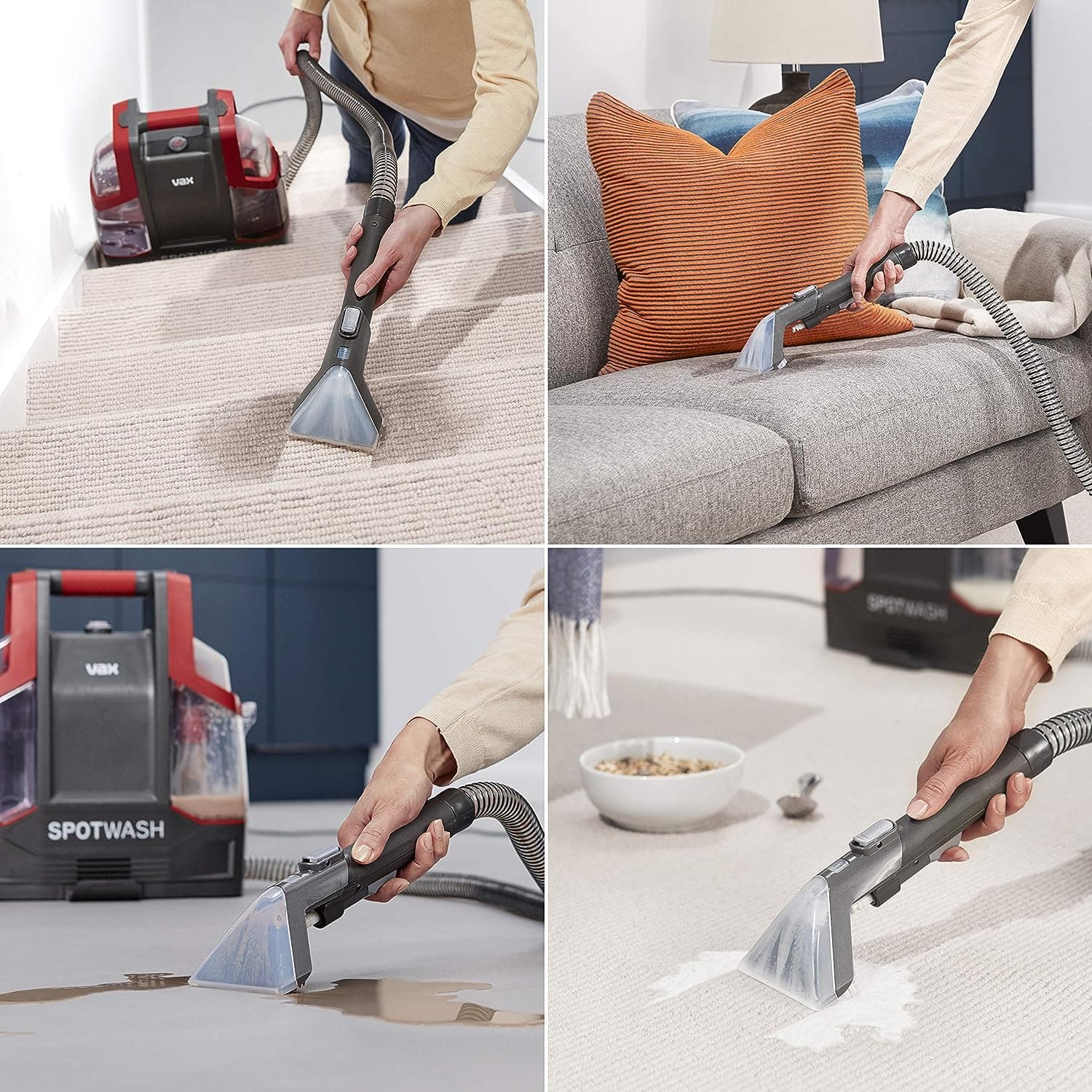 Buy VAX,Vax SpotWash Spot Cleaner Portable and Compact – CDCW-CSXS, 1.6L, Red - Gadcet UK | UK | London | Scotland | Wales| Ireland | Near Me | Cheap | Pay In 3 | Vacuum Cleaner