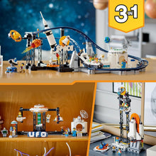 Buy Alann Trading Limited,LEGO 31142 Creator 3in1 Space Roller Coaster to Drop Tower or Merry-Go-Round Set, Fairgound Ride Models, Building Toy with Space Rocket, Planets and Light Up Bricks - Gadcet UK | UK | London | Scotland | Wales| Near Me | Cheap | Pay In 3 | Toys & Games