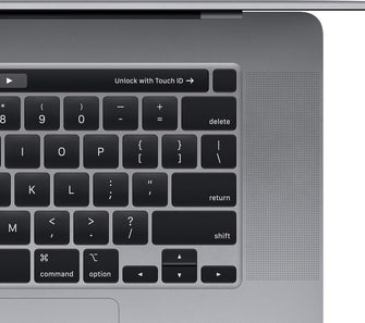 Apple MacBook Pro 16.1 – Intel Core i7-9750H, 16GB RAM, 512GB SSD, 5300M 4GB, 16" Display, Space Grey