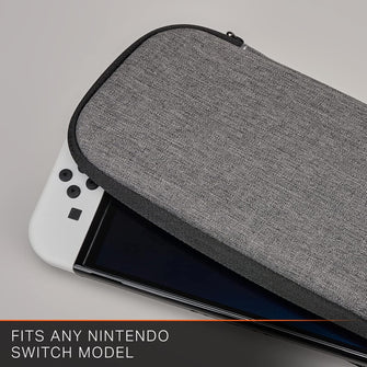 Buy PowerA,PowerA Slim Case for Nintendo Switch - OLED, Switch & Switch Lite - Charcoal, Protective Gaming Console Case, Officially Licensed - Gadcet UK | UK | London | Scotland | Wales| Near Me | Cheap | Pay In 3 | Nintendo Accessories