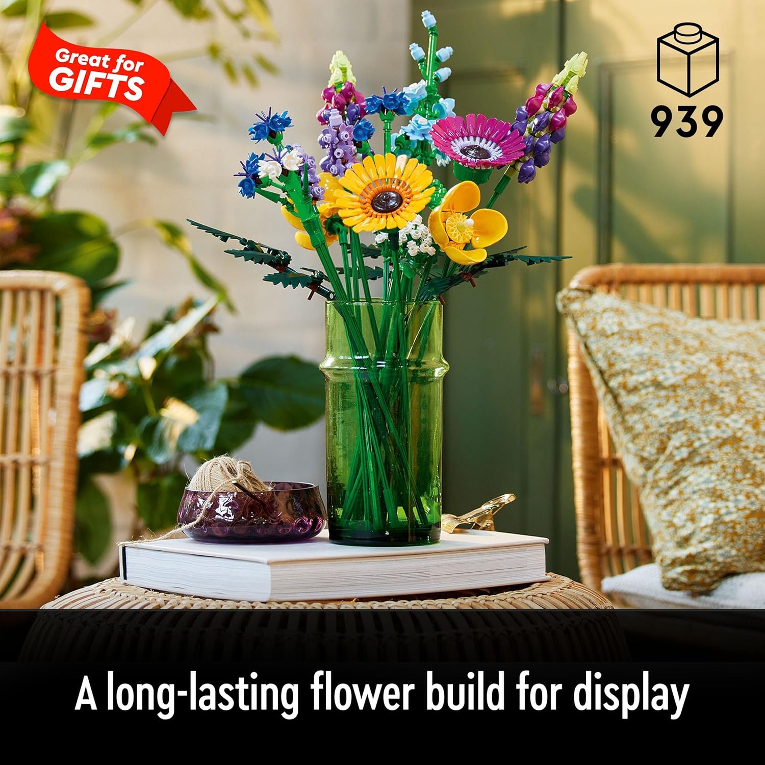 Buy LEGO,LEGO Botanicals Wildflower Bouquet Set – Artificial Flowers Building Kit (Set 10313) - Gadcet UK | UK | London | Scotland | Wales| Near Me | Cheap | Pay In 3 | Construction Set Toys