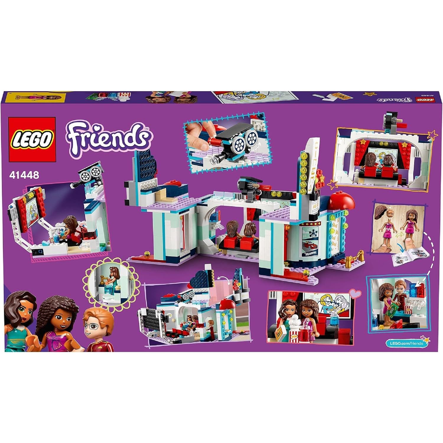 Buy LEGO,LEGO Friends Heartlake City Movie Theater (Set 41448) - Gadcet UK | UK | London | Scotland | Wales| Near Me | Cheap | Pay In 3 | Construction Set Toys