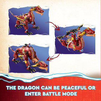 Buy Toys,LEGO NINJAGO Heatwave Transforming Lava Dragon Toy Set 71793 - Gadcet UK | UK | London | Scotland | Wales| Ireland | Near Me | Cheap | Pay In 3 | Toys & Games