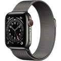 Buy Apple,Apple Watch Series 6 GPS + Cellular, 40mm Graphite Stainless Steel Case - Gadcet UK | UK | London | Scotland | Wales| Near Me | Cheap | Pay In 3 | Watches