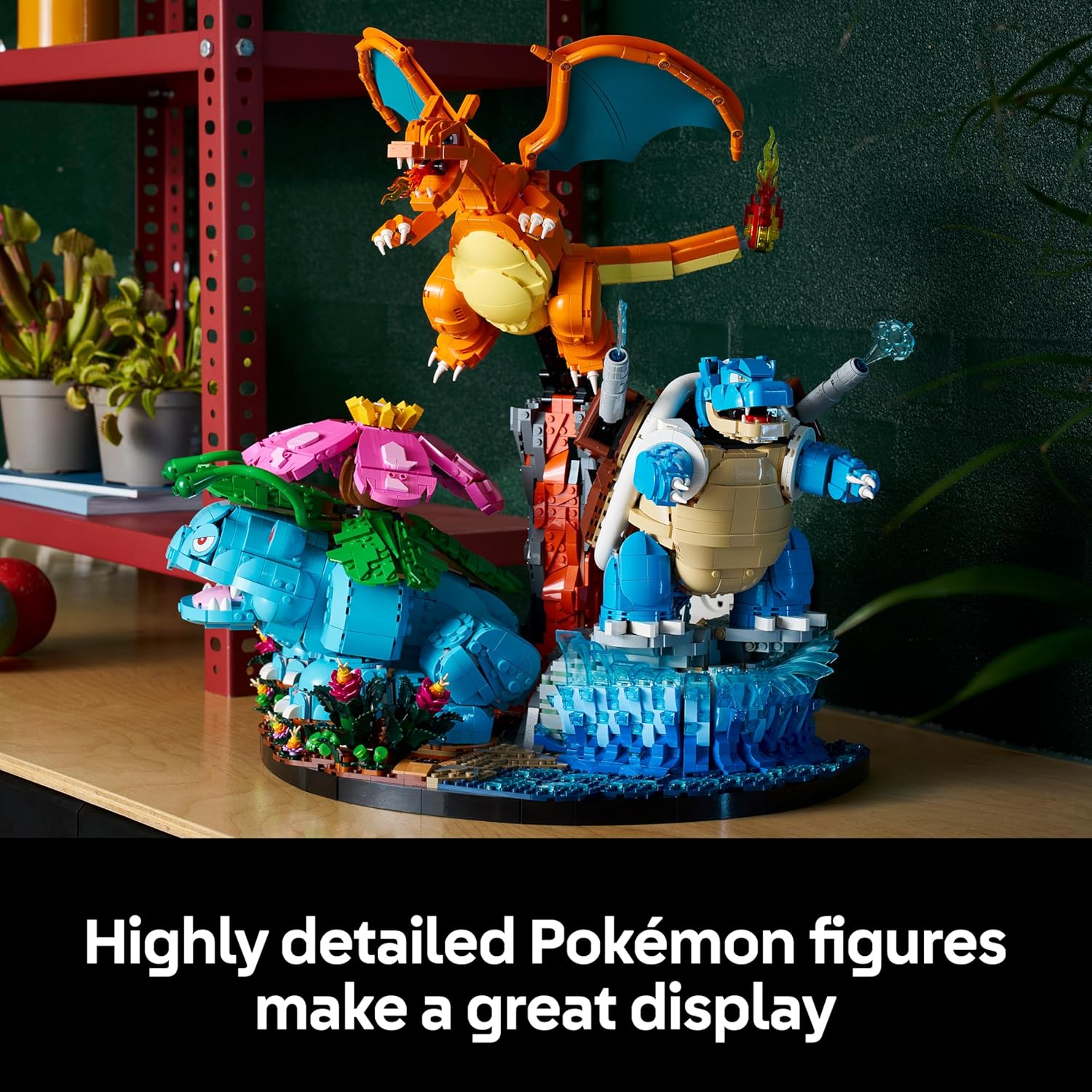 Buy LEGO,LEGO Pokémon Venusaur, Charizard & Blastoise 3D Model Kit (72153) - Gadcet UK | UK | London | Scotland | Wales| Near Me | Cheap | Pay In 3 | Scale Models