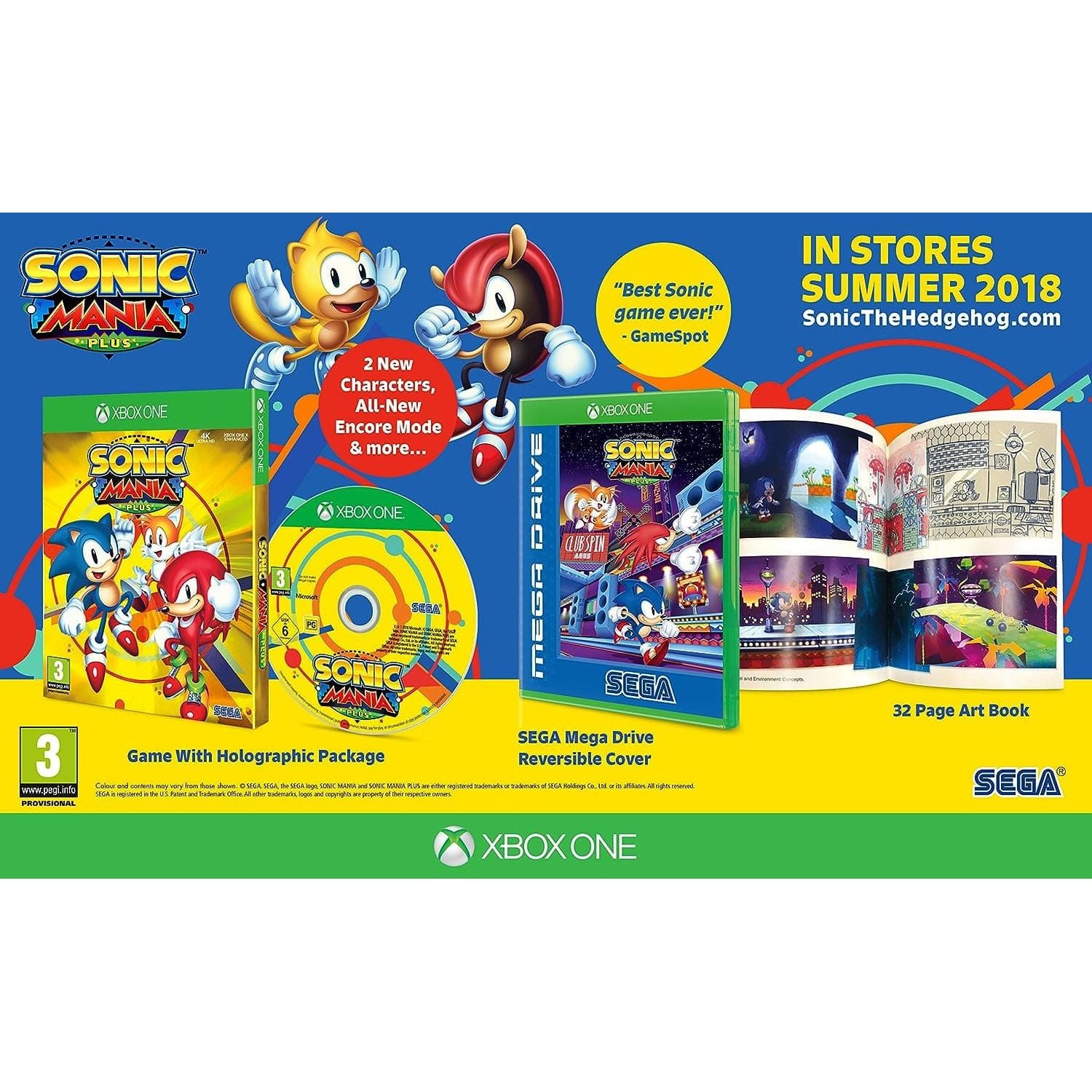 Buy Xbox,Sonic Mania Plus (Xbox One) - Gadcet UK | UK | London | Scotland | Wales| Ireland | Near Me | Cheap | Pay In 3 | Video Game Software
