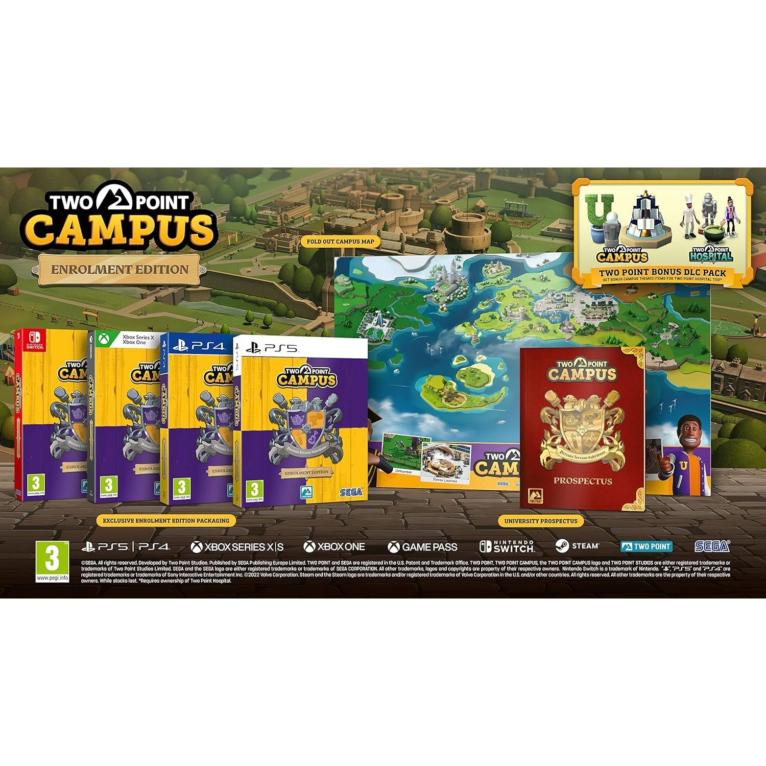 Buy PlayStation,Two Point Campus: Enrolment Edition - PS5 Game - Gadcet UK | UK | London | Scotland | Wales| Near Me | Cheap | Pay In 3 | Video Game Software