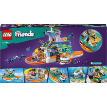 Buy LEGO,LEGO 41734 Friends Sea Rescue Boat Toy Playset with Dolphin Animal Figures and Submarine, Eco Educational Christmas Set, Animal Care Gifts for 7 Plus Year Old Kids, Girls & Boys - Gadcet UK | UK | London | Scotland | Wales| Ireland | Near Me | Cheap | Pay In 3 | Toys