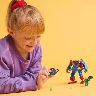 Buy LEGO,LEGO DC Superman Mech vs. Lex Luthor, Super Heroes Toy with 2 Minifigures, a Stud Shooter & Kryptonite - Buildable Figure Set - Gift 6 Plus Year Old Boys & Girls - Gadcet UK | UK | London | Scotland | Wales| Near Me | Cheap | Pay In 3 | Interlocking Blocks