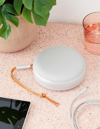 Buy Bang & Olufsen,Bang & Olufsen Beosound A1 (2nd Generation) Portable Bluetooth Speaker, Grey Mist - Gadcet UK | UK | London | Scotland | Wales| Ireland | Near Me | Cheap | Pay In 3 | Bluetooth Speakers