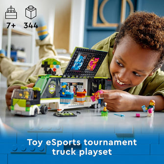 Buy Lego,LEGO City Gaming Tournament Truck 60388 – Esports Toy Vehicle Set with Minifigures, Gamer Gift for Kids Aged 7+ - Gadcet UK | UK | London | Scotland | Wales| Near Me | Cheap | Pay In 3 | Toys & Games