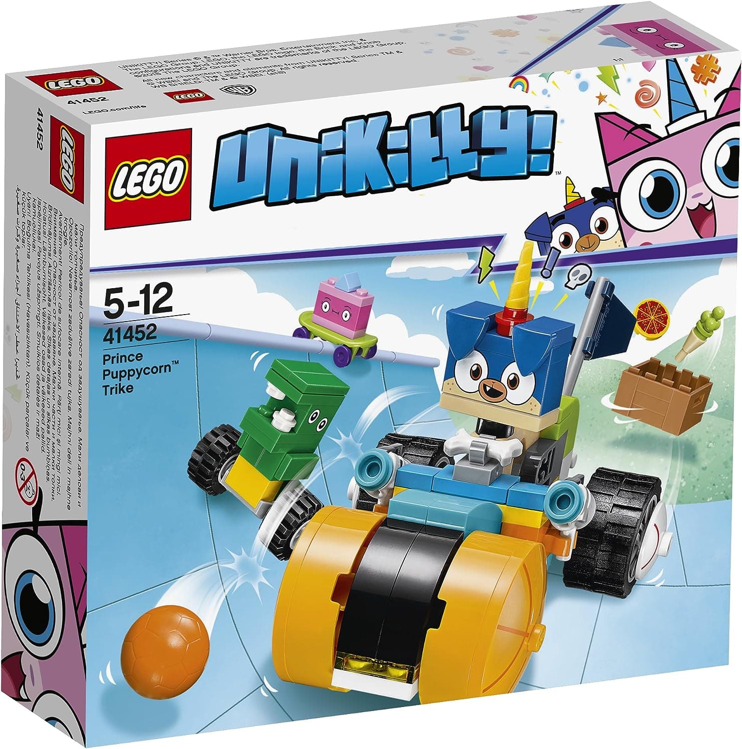LEGO Unikitty The Tricycle of Prince Unicorn Puppy Set 41452 Gadcet UK