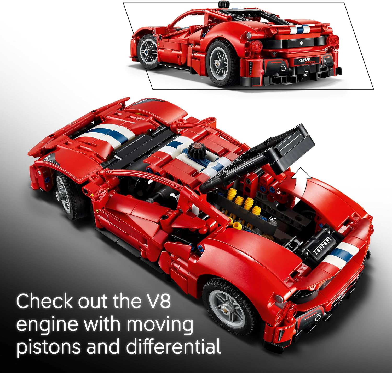 Lego Technic 42235 Ferrari 488 Pista Car Set