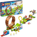 LEGO Sonic the Hedgehog Sonic's Green Hill Zone Loop Challenge, Buildable Game Toys for Kids, Boys & Girls with 9 Characters including Dr. Eggman and Amy Figures 76994 - 1