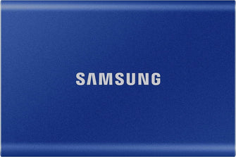 Buy Samsung,SAMSUNG T7 Portable SSD 500GB - Up to 1050MB/s - USB 3.2 External Solid State Drive, Blue - Gadcet UK | UK | London | Scotland | Wales| Ireland | Near Me | Cheap | Pay In 3 | External hard drives